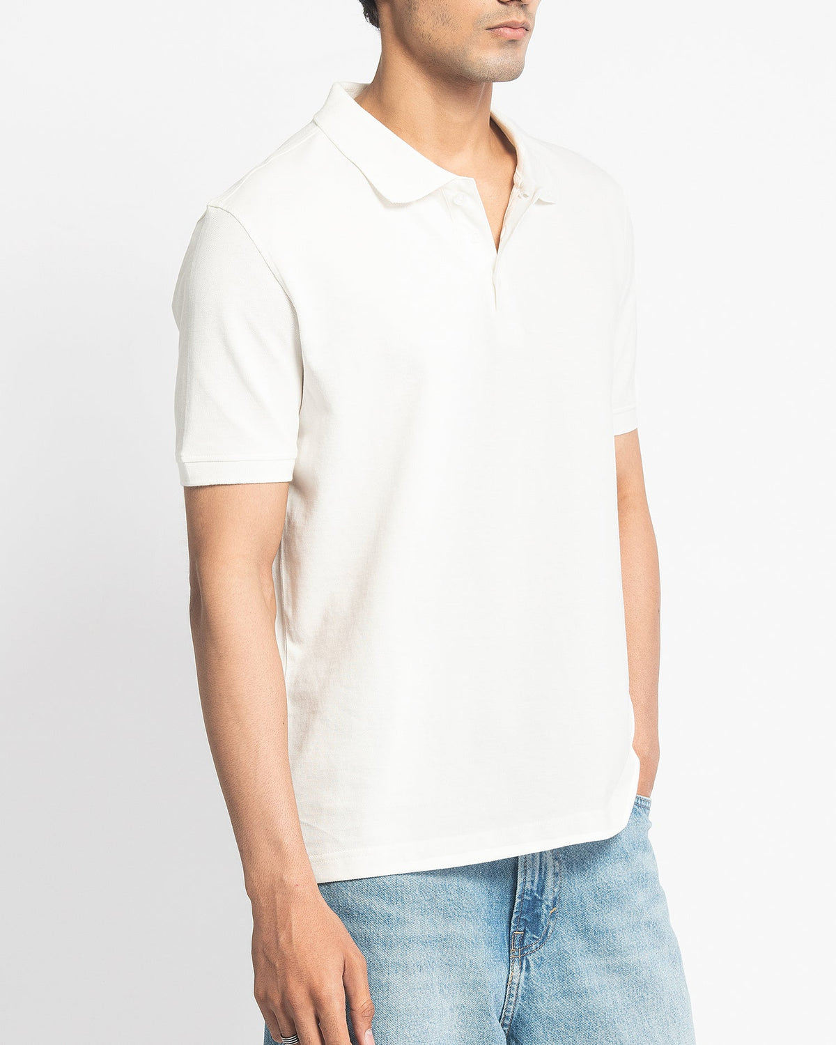 CMFRT POLO - CHALK - FRMWRK