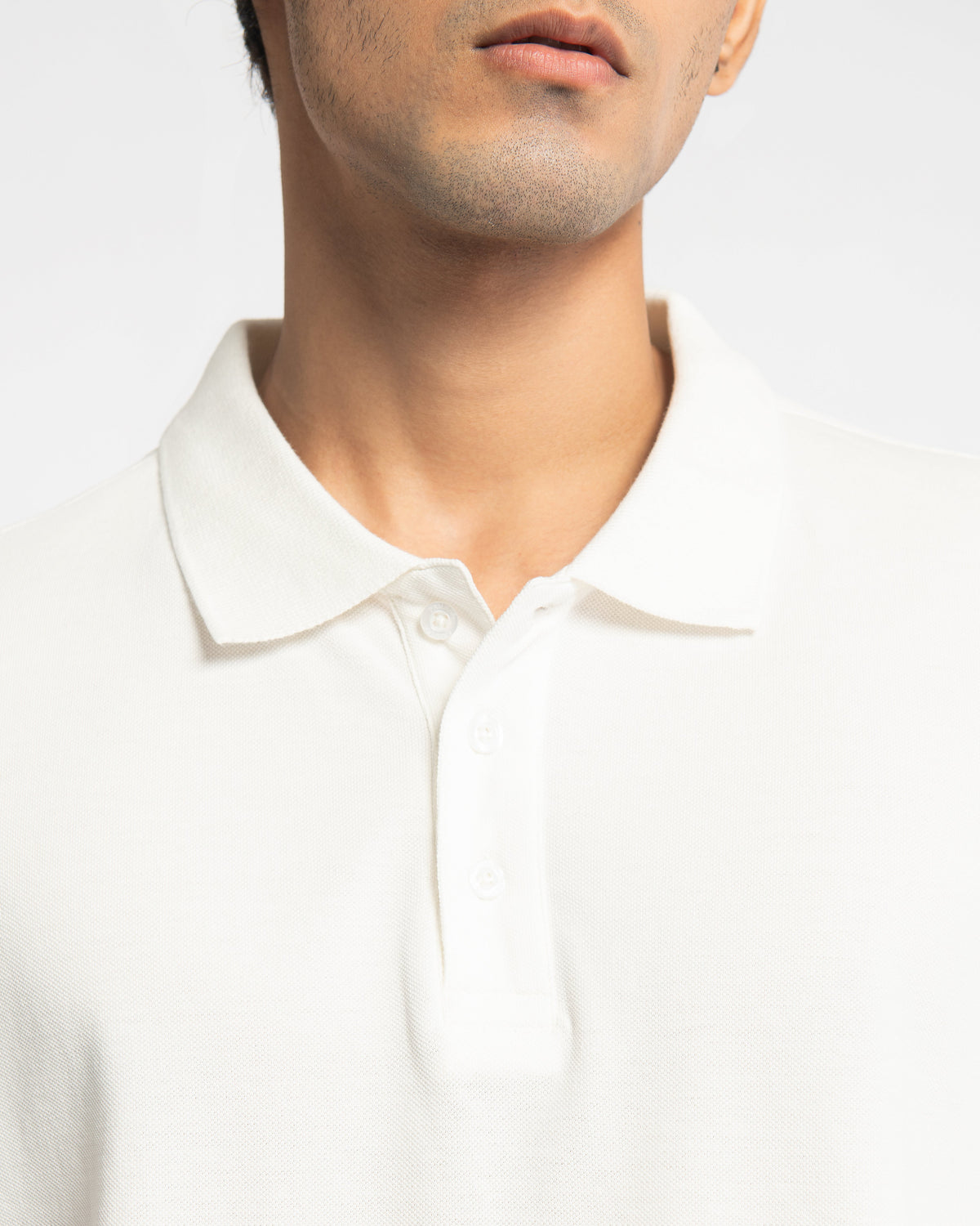 CMFRT POLO - CHALK - FRMWRK
