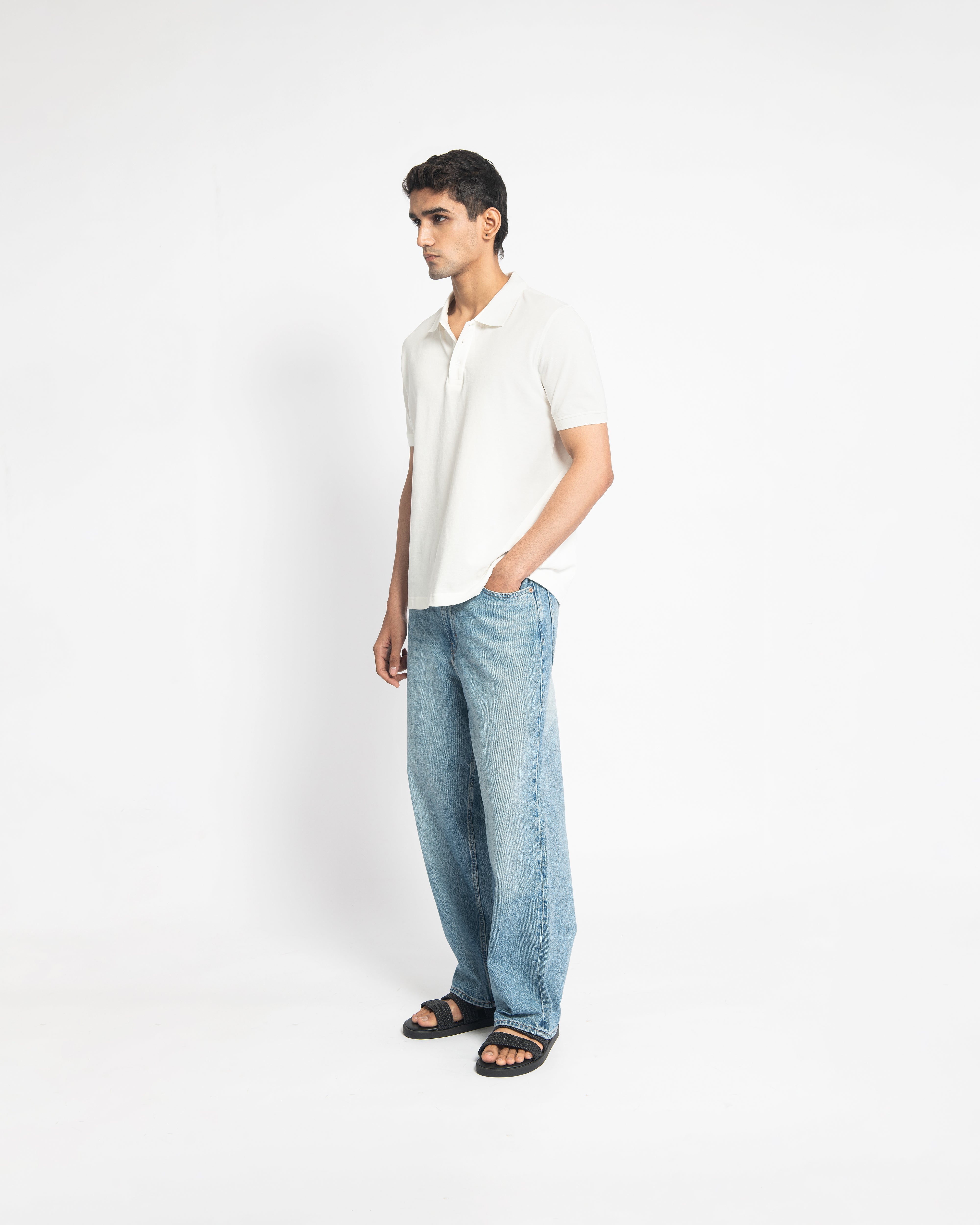 CMFRT POLO - CHALK - FRMWRK
