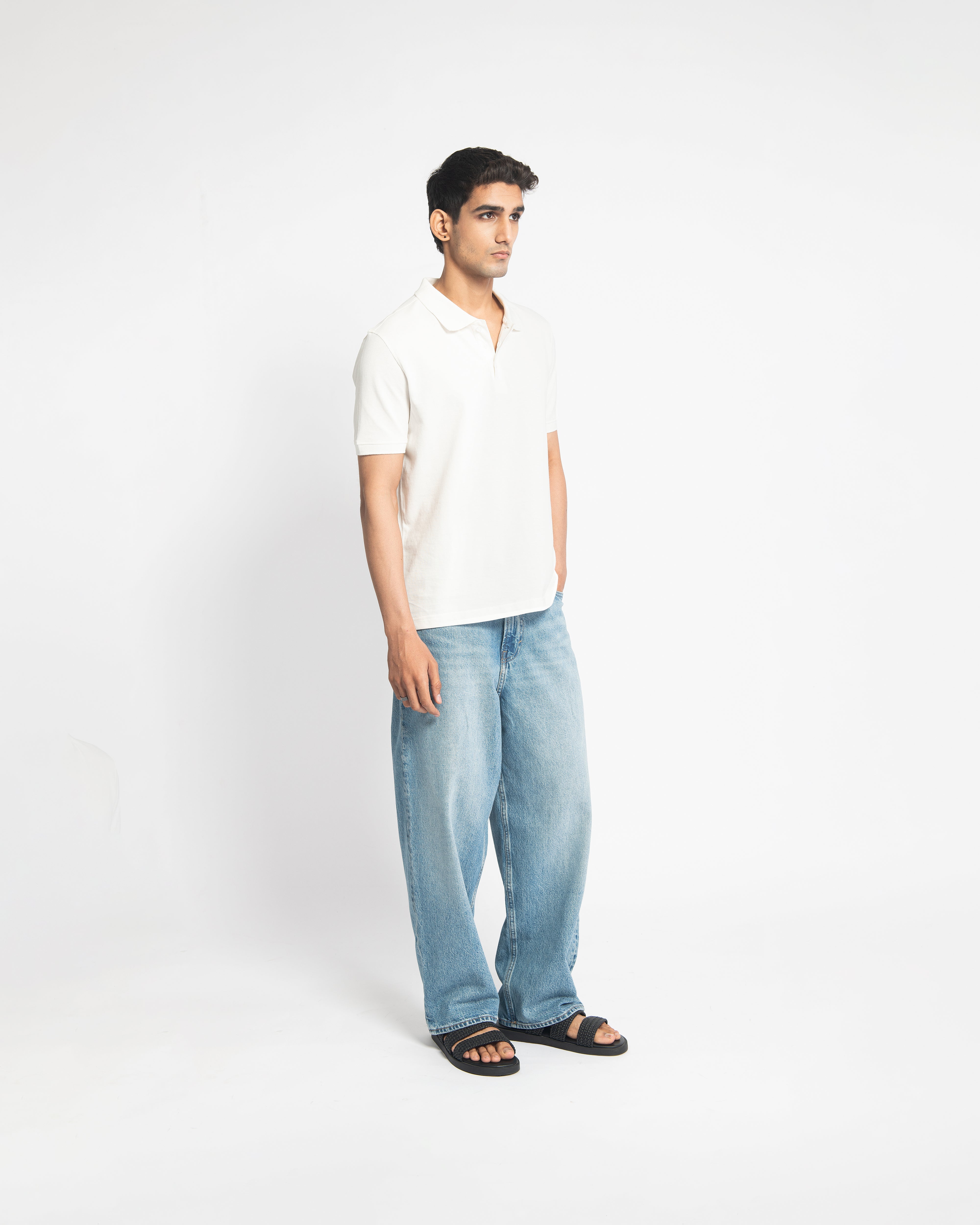 CMFRT POLO - CHALK - FRMWRK