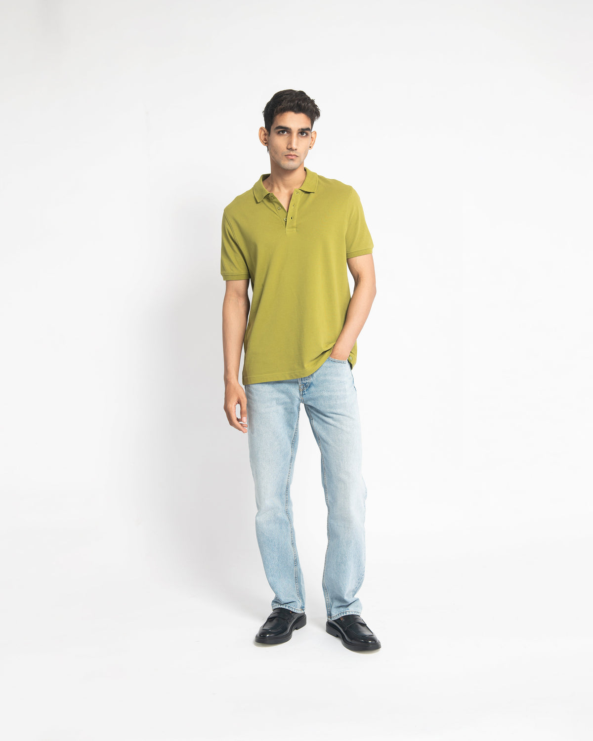 CMFRT POLO - OLIVE - FRMWRK