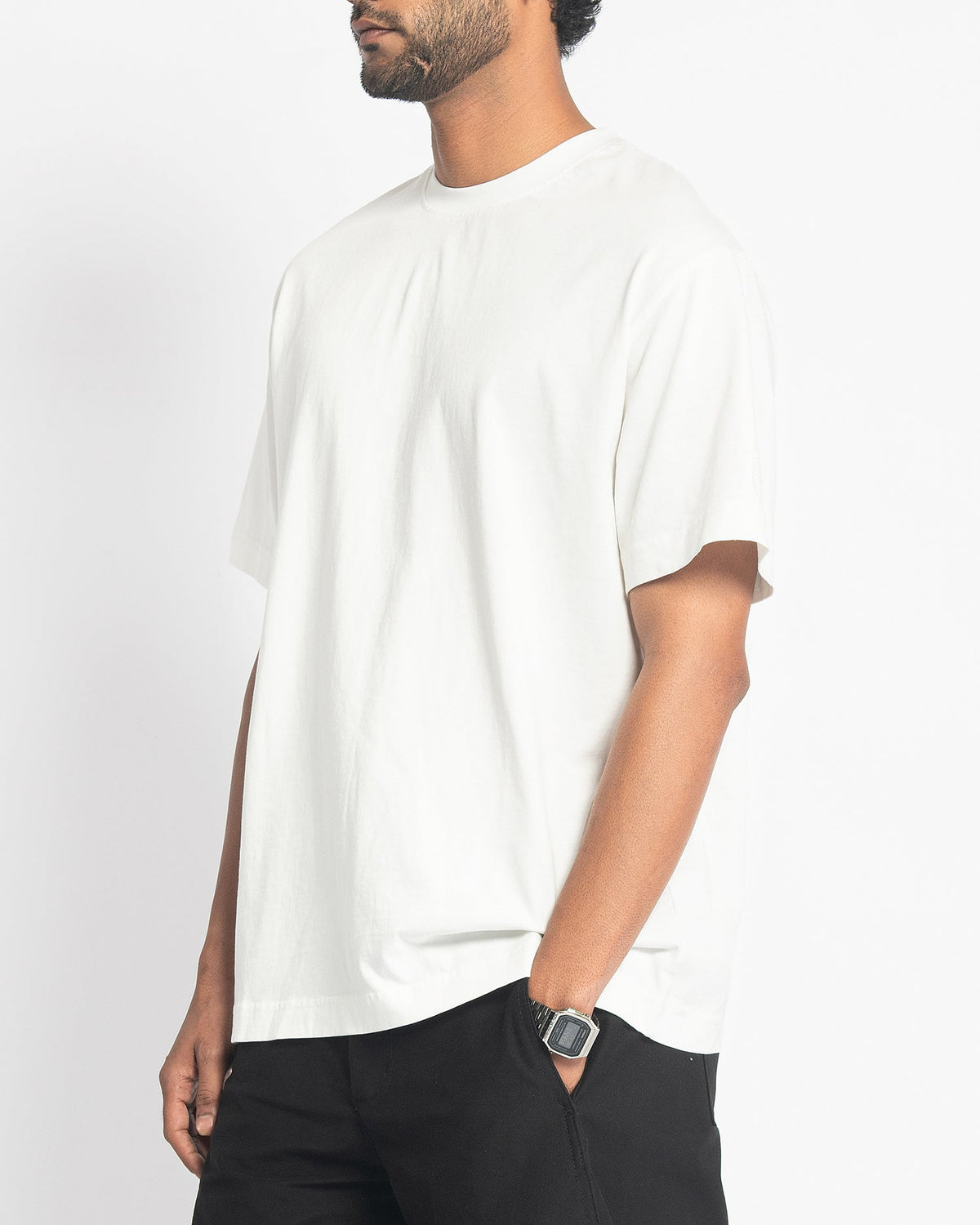 CMFRT TEE - CHALK - FRMWRK