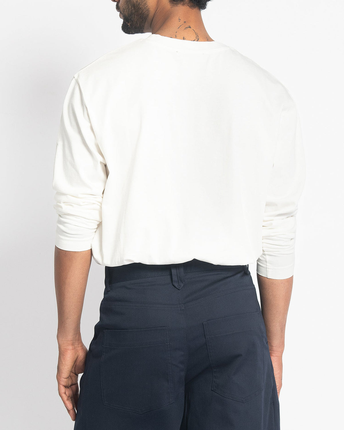 CMFRT TEE LONG SLEEVES - CHALK - FRMWRK
