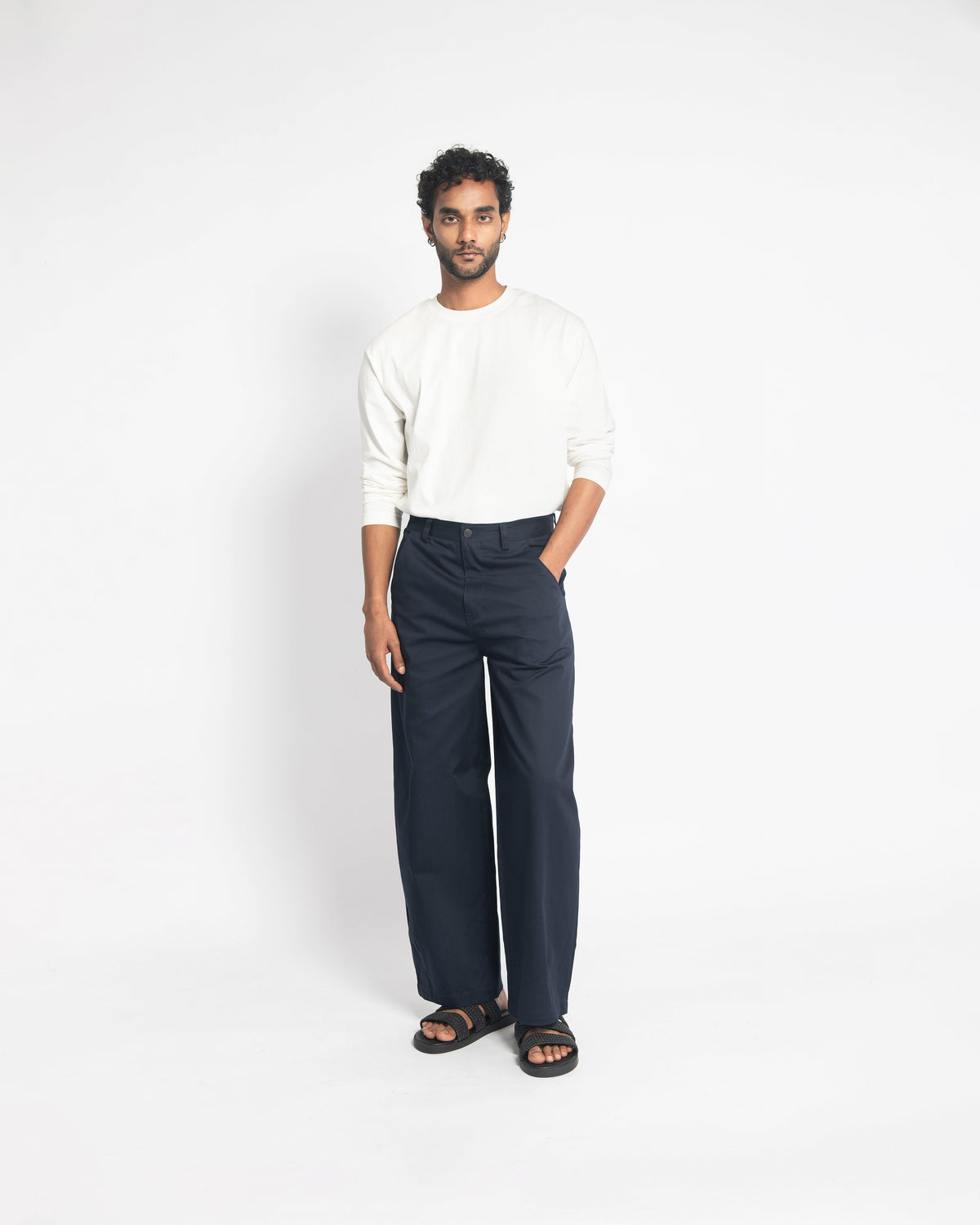 CMFRT TEE LONG SLEEVES - CHALK - FRMWRK