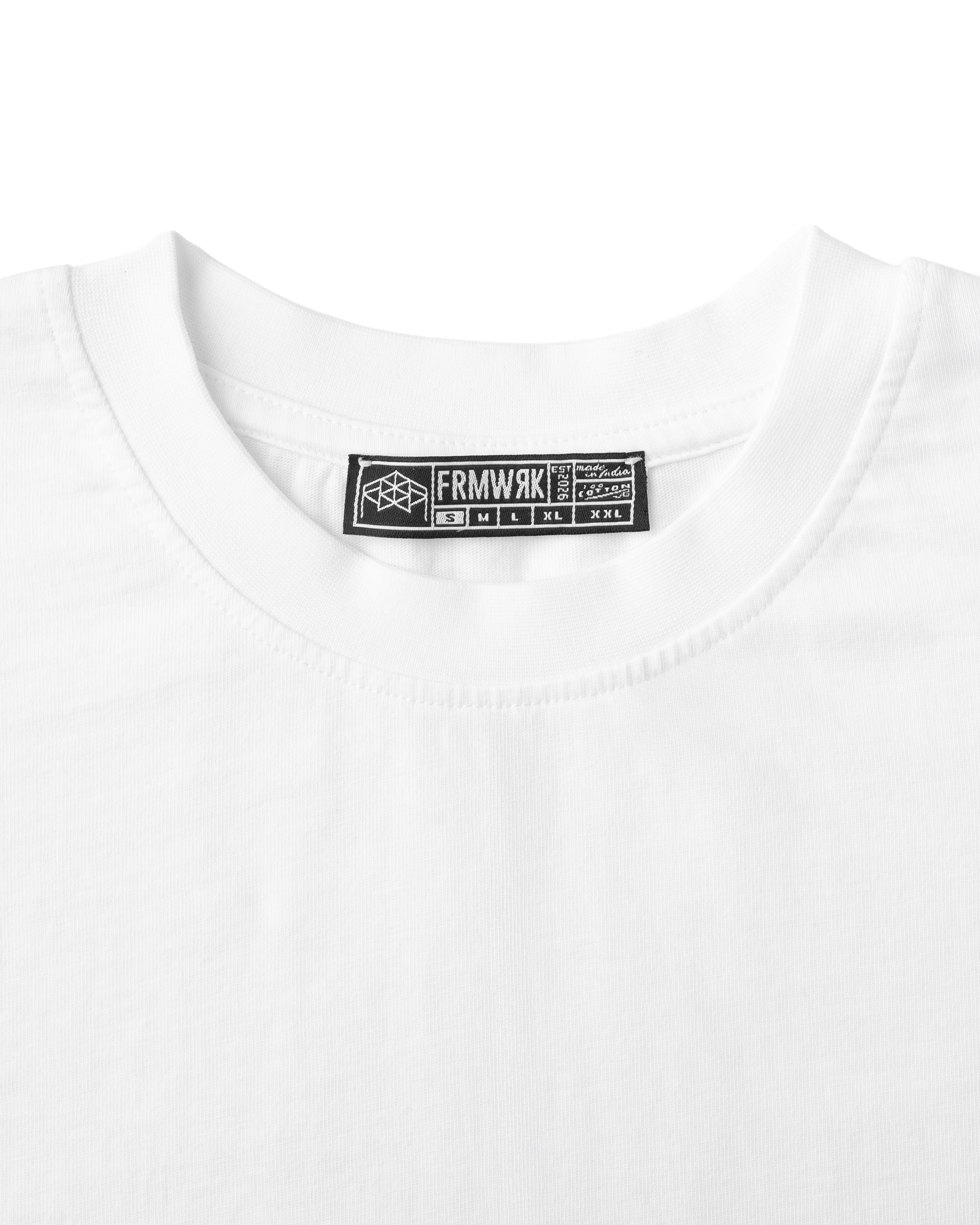 CMFRT TEE LONG SLEEVES - CHALK - FRMWRK
