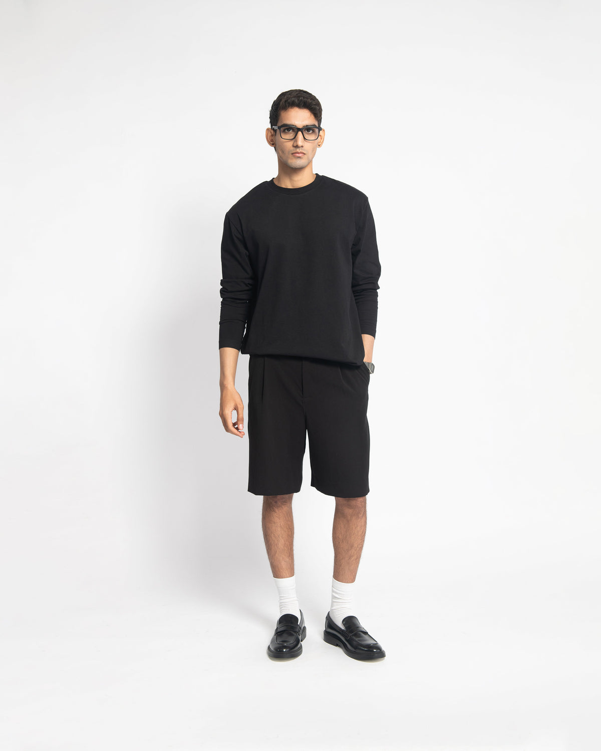 CMFRT TEE LONG SLEEVES - PEPPER - FRMWRK