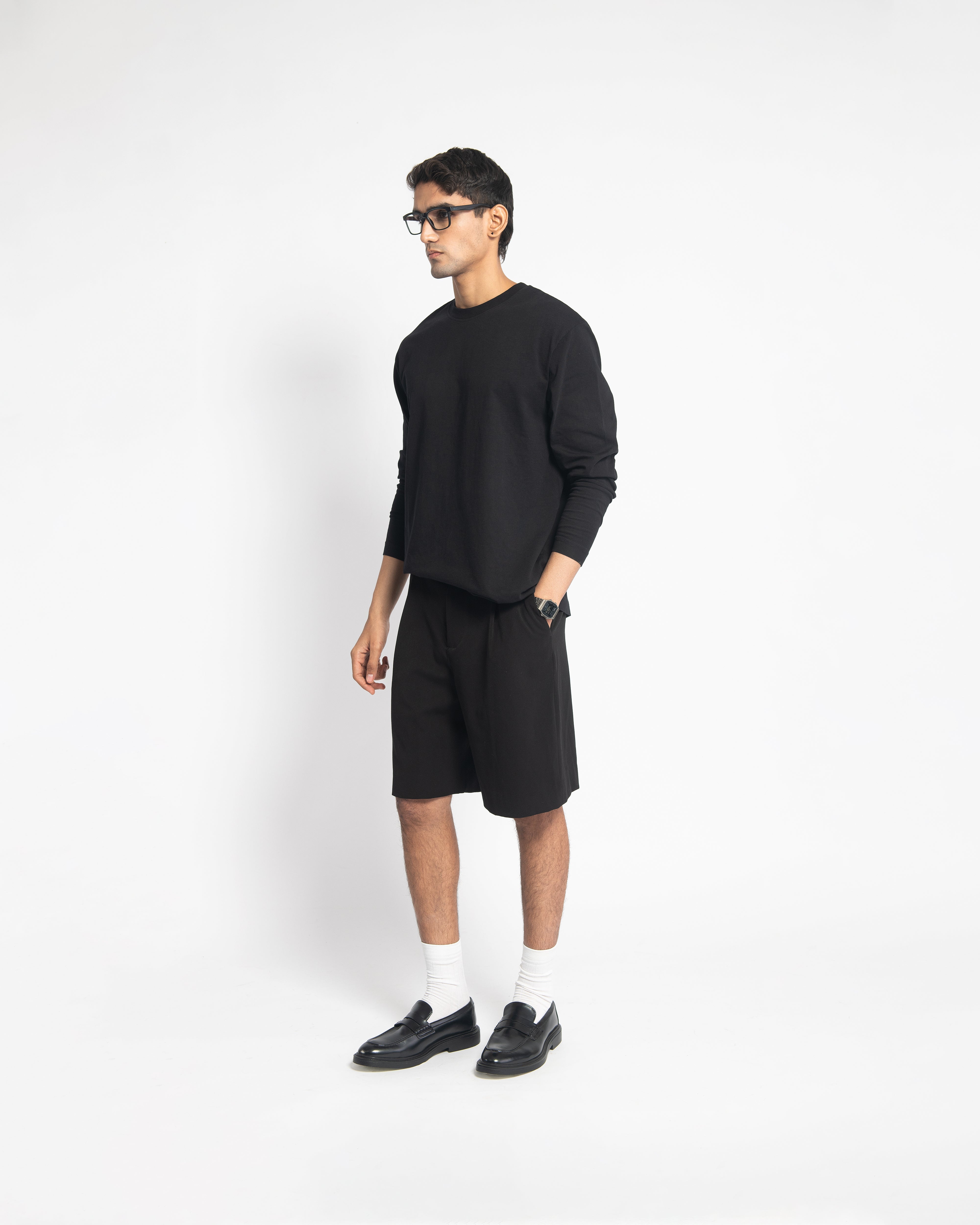 CMFRT TEE LONG SLEEVES - PEPPER - FRMWRK
