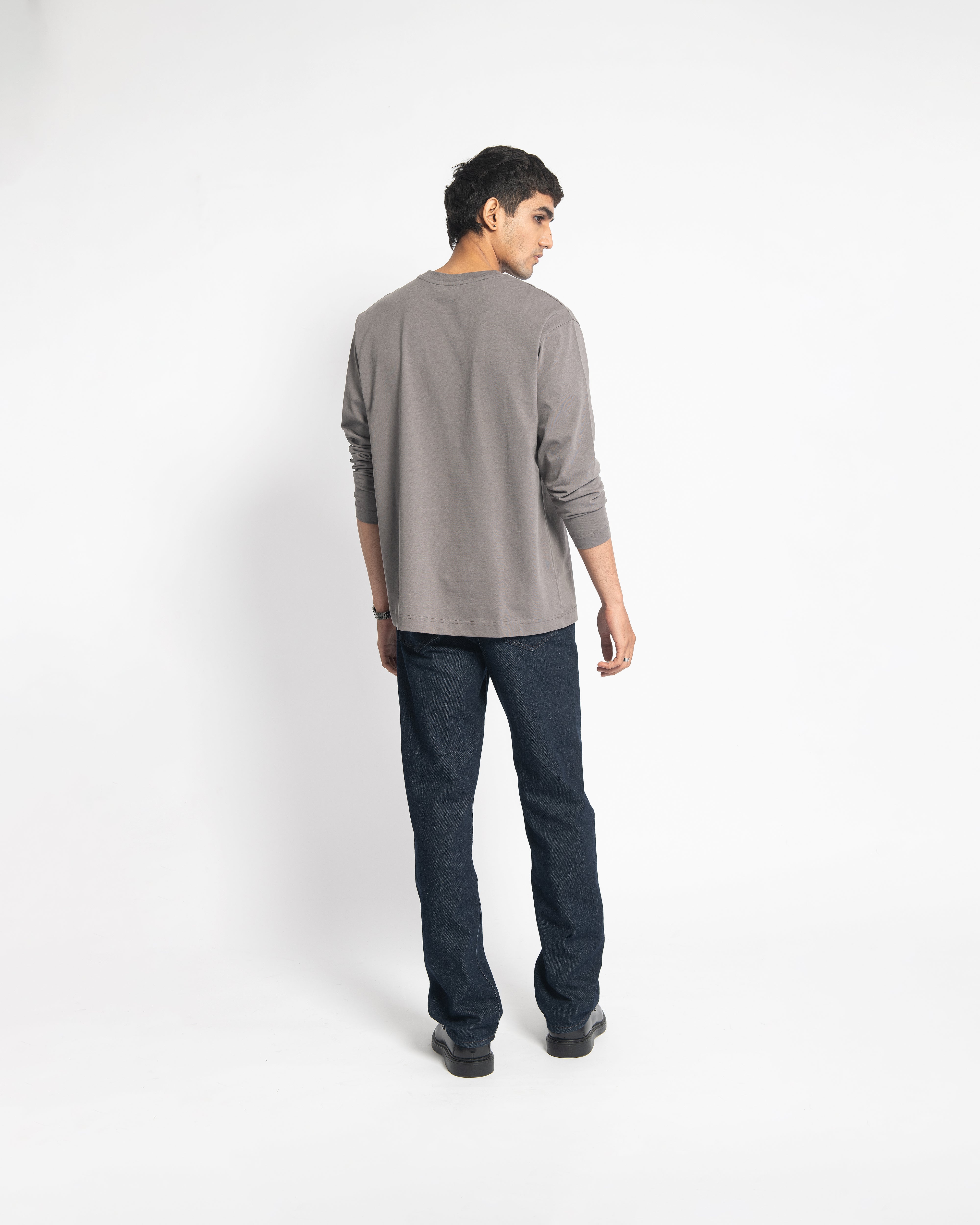 CMFRT TEE LONG SLEEVES - STONE - FRMWRK