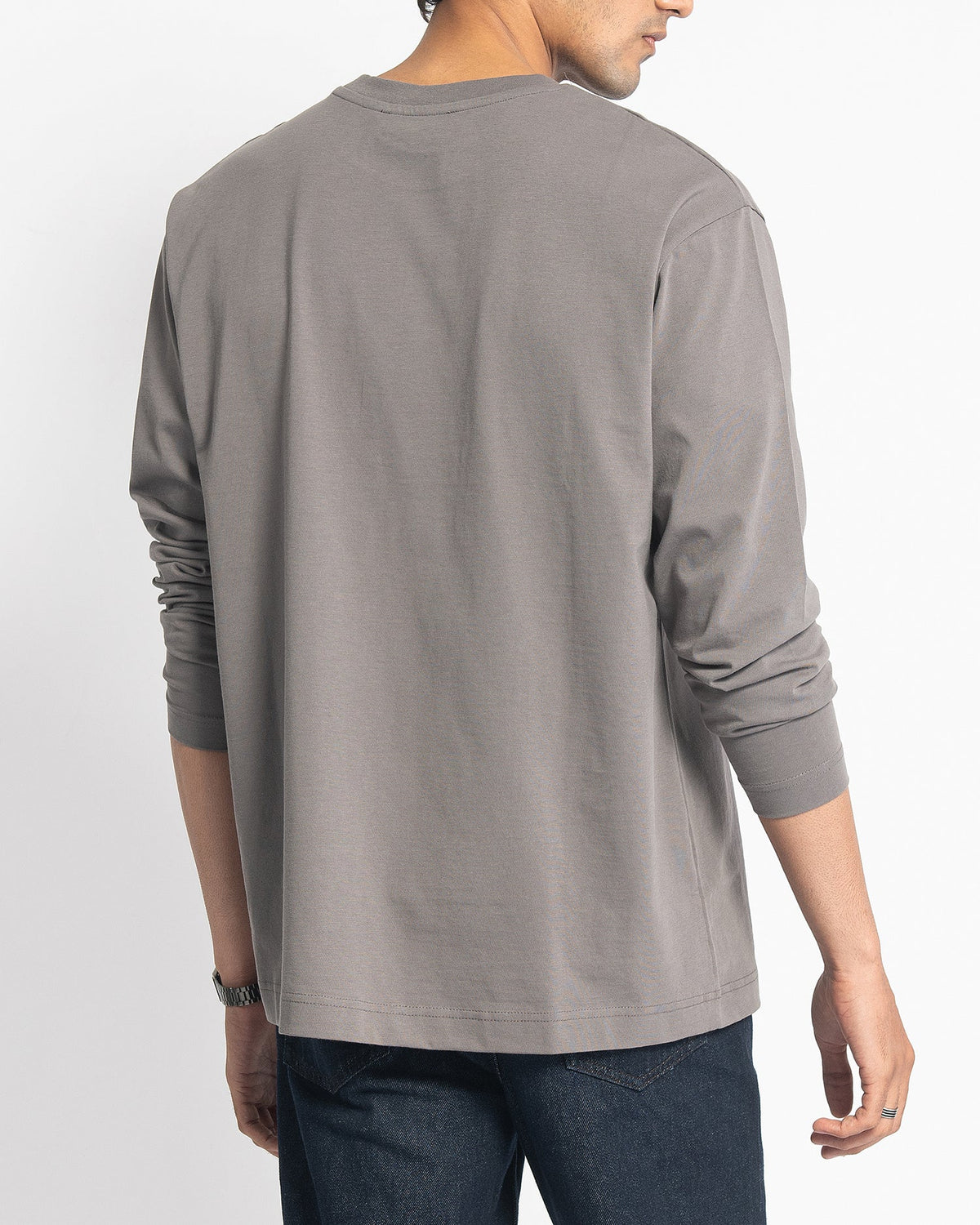 CMFRT TEE LONG SLEEVES - STONE - FRMWRK