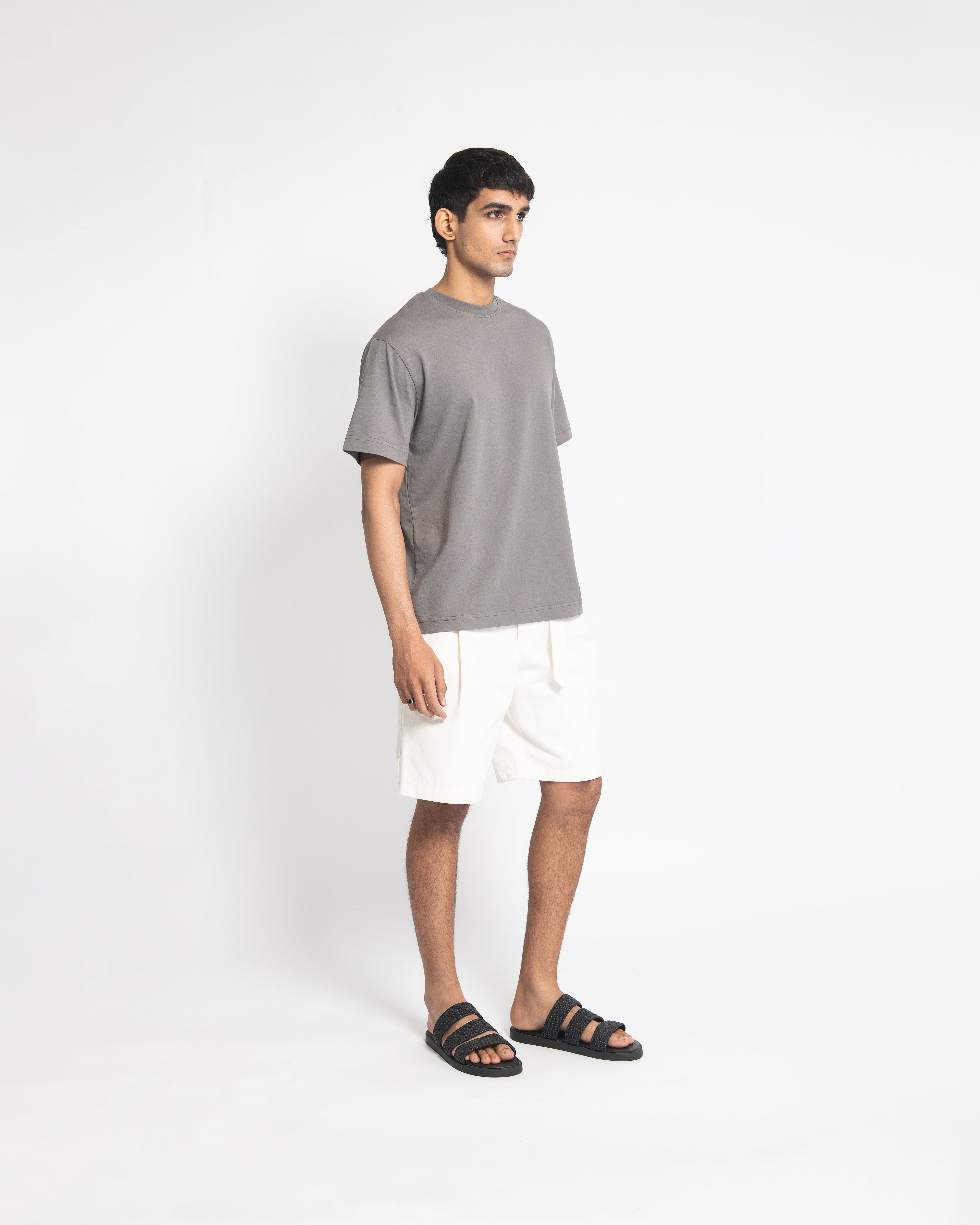 CMFRT TEE - STONE - FRMWRK